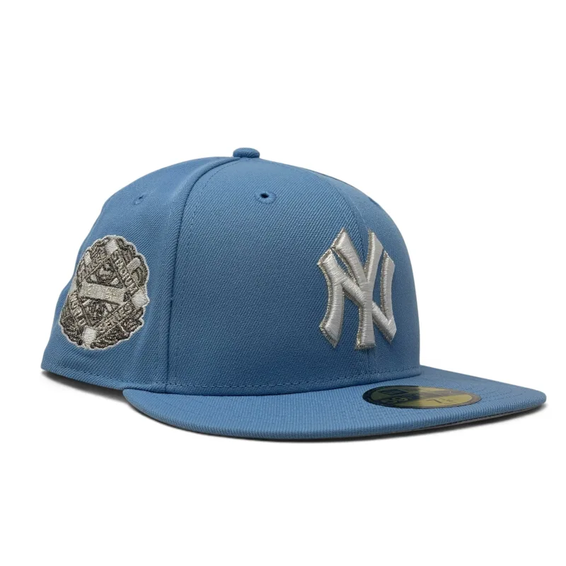 New Era New York Yankees fitted hat blue colorway - New York Yankees 1939 World Series 59Fifty New Era Fitted Hat-Sky Blue