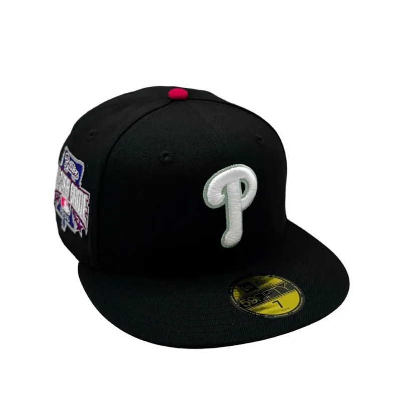 New Era Philadelphia Phillies fitted hat green colorway - New Era Drops Green Phillies Fitted with Perfect Timing Side Patch