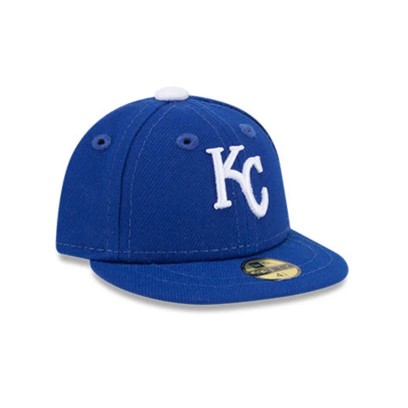 New Era Kansas City Royals fitted hat Royal colorway - New Era Kansas City Royals Mini Game Fitted Drops in Classic Royal