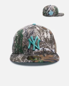 New Era New York Yankees fitted hat - New Era Drops Yankees Realtree Pastel 59FIFTY Fitted