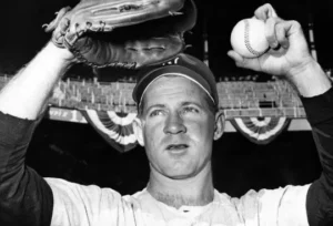 New York Yankees celebrating their sweep of the Philadelphia Phillies in the 1950 World Series