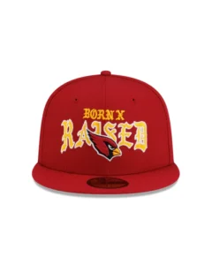 New Era St. Louis Cardinals fitted hat red, cardinal colorway - Born X Raised Links with Cardinals on a Clean Old English Fitted