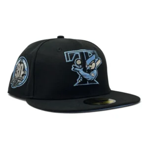New Era Toronto Blue Jays fitted hat blue colorway - Toronto Blue Jays Anniversary Fitted: New Era Honors Five Decades of Blue Jays History