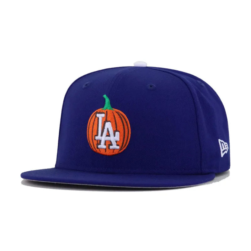 New Era Los Angeles Dodgers fitted hat white, blue, green, orange, brown, royal colorway - New Era Drops Spooky Dodgers Fitted for Halloween Season