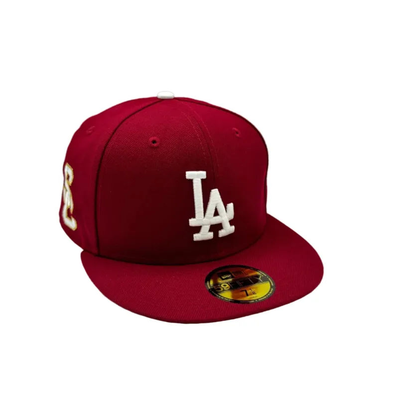 New Era Los Angeles Dodgers fitted hat - New Era Drops Dodgers x USC Crossover Fitted with Maroon Side Patch