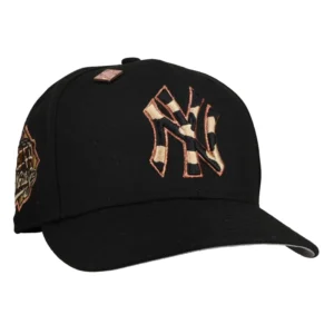 New Era New York Yankees fitted hat black, grey colorway - New York Yankees 1999 World Series Black Grey Brim 59Fifty Fitted Hat