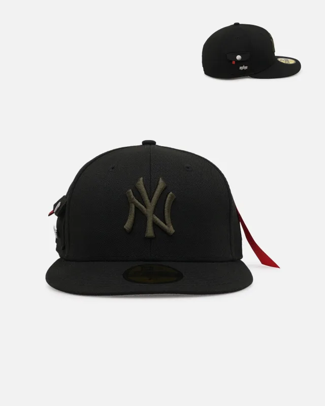 New Era New York Yankees fitted hat black colorway - New Era Drops Military-Inspired Yankees Fitted with Alpha Industries Collab