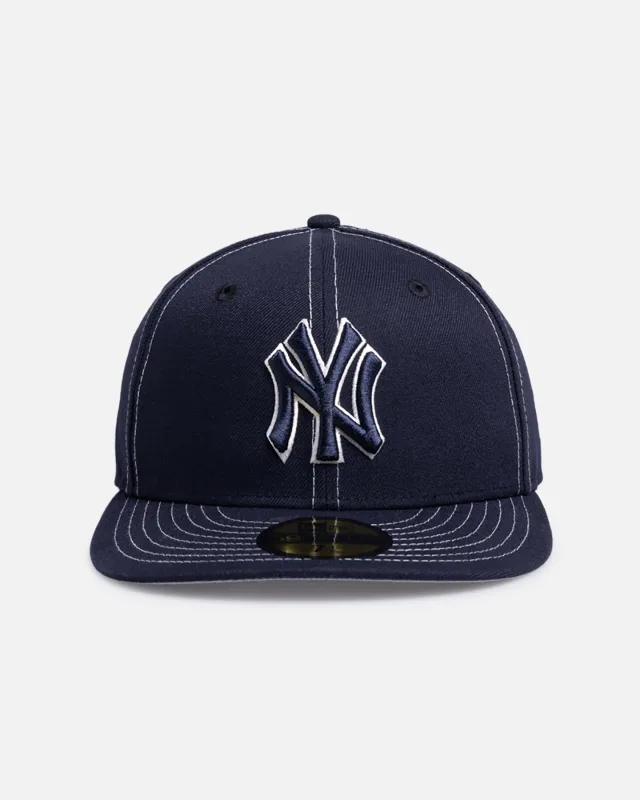 New Era New York Yankees fitted hat navy colorway - New Era Yankees Fitted Gets the Ivory Contrast Treatment